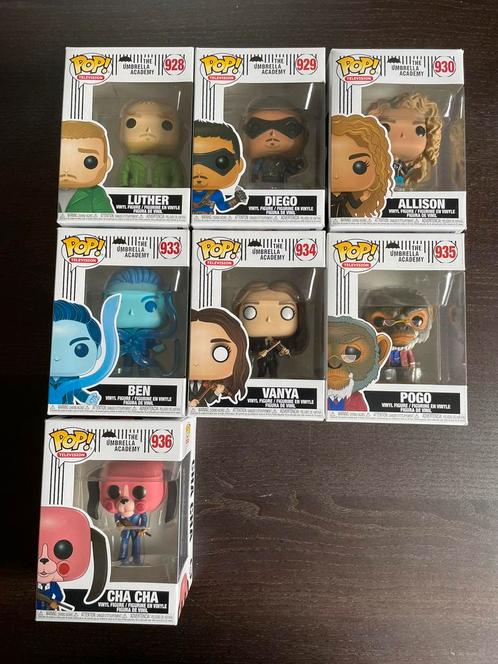 Funko The Umbrella Academy set, Collections, Jouets miniatures, Neuf, Enlèvement ou Envoi