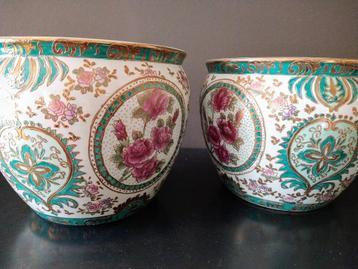 Chinese vissenkom (2 stuks) beschikbaar voor biedingen