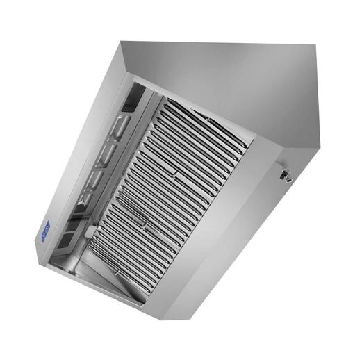 Wandkap - 1600 mm - met motor, regelaar, Elektronische apparatuur, Afzuigkappen, Nieuw, Wandschouwkap, 800 m³ per uur of meer