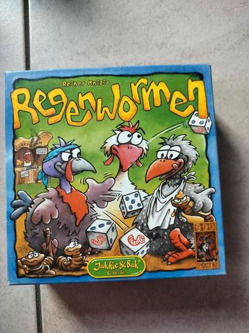 Regenwormen gezelschapsspel, Hobby en Vrije tijd, Een of twee spelers, Ophalen, Nieuw, 999 Games
