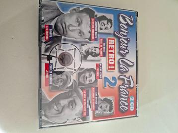 Dubbel CD bonjour la France Retro 2, Enlèvement ou Envoi, Comme neuf