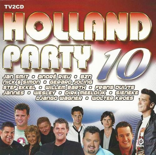 2CD * HOLLAND PARTY 10, CD & DVD, CD | Néerlandophone, Comme neuf, Enlèvement ou Envoi