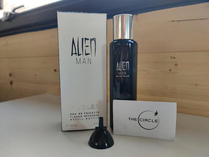 Mugler Alien Man 100ml EDT - Refill Bottle, Bijoux, Sacs & Beauté, Beauté | Parfums, Neuf, Envoi