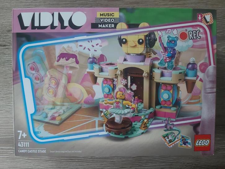 Lego Vidiyo 43111 Candy Castle stage sealed, Enfants & Bébés, Jouets | Duplo & Lego, Neuf, Lego, Ensemble complet, Enlèvement ou Envoi