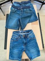 Drie jeans shorten, 104 en 110, als nieuw, Comme neuf, Enlèvement, Taille 110