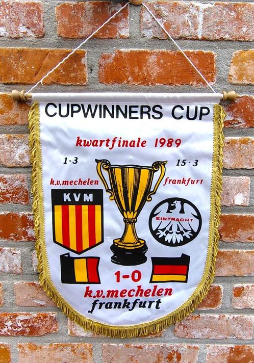 KV Mechelen - Eintracht Frankfurt europa cup beker der beker, Verzamelen, Sportartikelen en Voetbal, Zo goed als nieuw, Spel, Ophalen of Verzenden