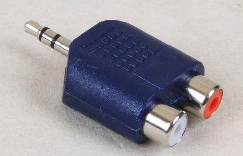 Stereo Adaptor mini jack to RCA, Audio, Tv en Foto, Audiokabels en Televisiekabels, Nieuw, Overige kabels, Ophalen of Verzenden