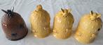 4 vintage honingpotten, Ophalen of Verzenden