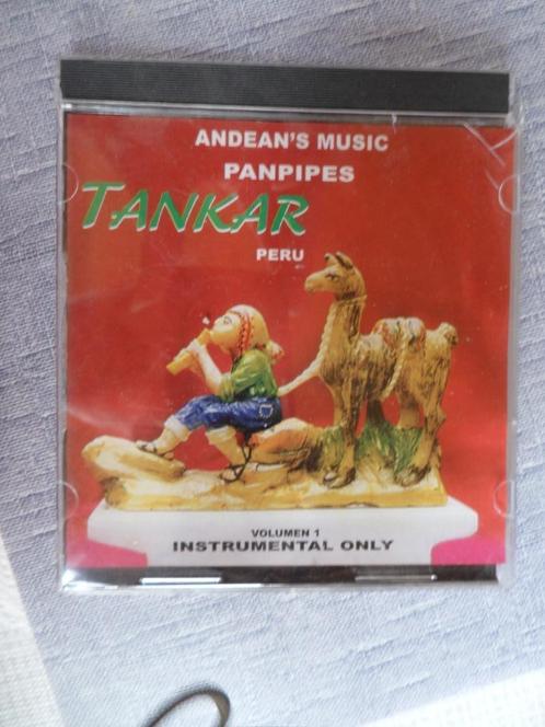andean's music panpipes tankar peru, Cd's en Dvd's, Cd's | Wereldmuziek, Verzenden