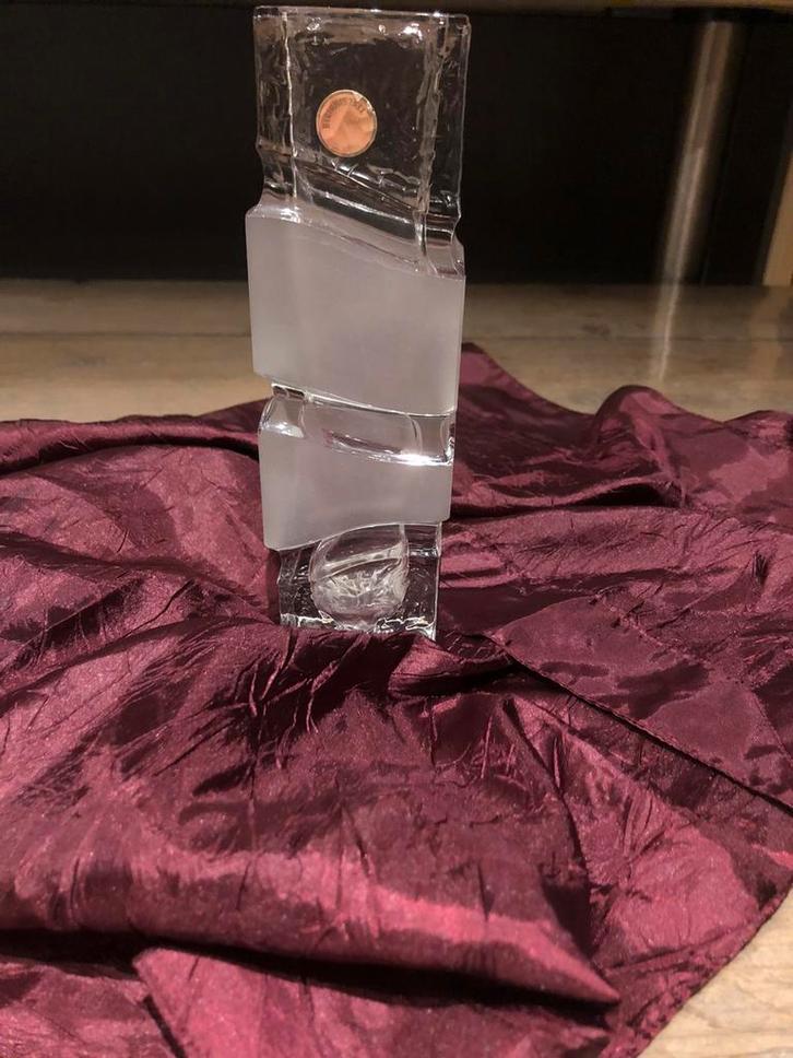 Vaas      Bleikristall West -Germany vintage, Huis en Inrichting, Woonaccessoires | Vazen, Zo goed als nieuw, Ophalen