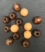 pakje van 16 macramé kralen van 25 mm, Hobby en Vrije tijd, Ophalen of Verzenden, Zo goed als nieuw