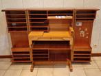 Vintage modulair opvouwbaar bureau, Huis en Inrichting, Bureaus, Ophalen, Gebruikt, Bureau