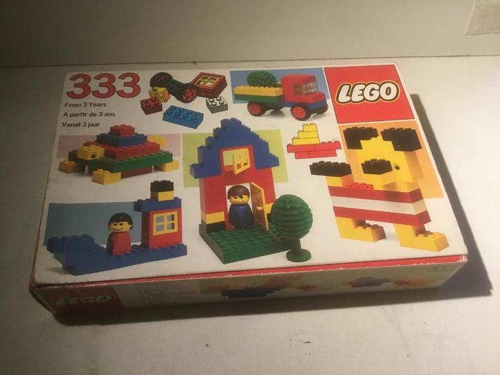 Vintage Lego set 333 ( 1981), Kinderen en Baby's, Speelgoed | Duplo en Lego, Lego, Complete set, Ophalen of Verzenden