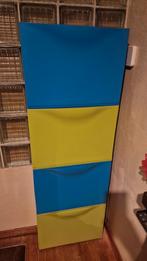4 stapelbare boxen voor schoenen, Huis en Inrichting, Kasten | Schoenenkasten, Ophalen, Zo goed als nieuw