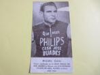 wielerkaart 1952 team philips  miguel gual, Sports & Fitness, Cyclisme, Utilisé, Envoi