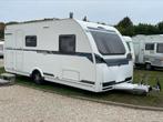 Caravelair Allegra 486, 6 persoons, stapelbed en voortent, Caravans en Kamperen, Caravans, Stapelbed, Bedrijf, Treinzit, Schokbreker