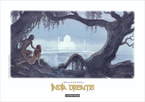 Ex-libris - India Dreams - Taj Mahal - J.F. Charles, Boeken, Stripverhalen, Ophalen of Verzenden