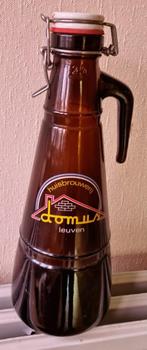 Grote glazen bierfles Domus, Ophalen, Zo goed als nieuw, Glas of Glazen, Overige merken