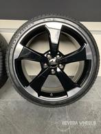 19” originele Audi A3 S3 RS3 ‘Rotor’ velgen + banden 5x112, Auto-onderdelen, Banden en Velgen, 19 inch, Gebruikt, Banden en Velgen