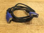 VGA cable E108683 AWM 2990 80ºC 30V VW-1 TY 1.5 meters, Informatique & Logiciels, Enlèvement ou Envoi, Comme neuf