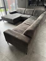 Hoeksalon, Huis en Inrichting, Zetels | Complete zithoeken, Ophalen, Gebruikt, Stof