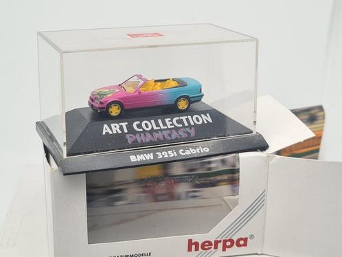 BMW 325i cabriolet - Herpa 1/87, Hobby en Vrije tijd, Modelauto's | 1:87, Zo goed als nieuw, Auto, Herpa, Ophalen of Verzenden