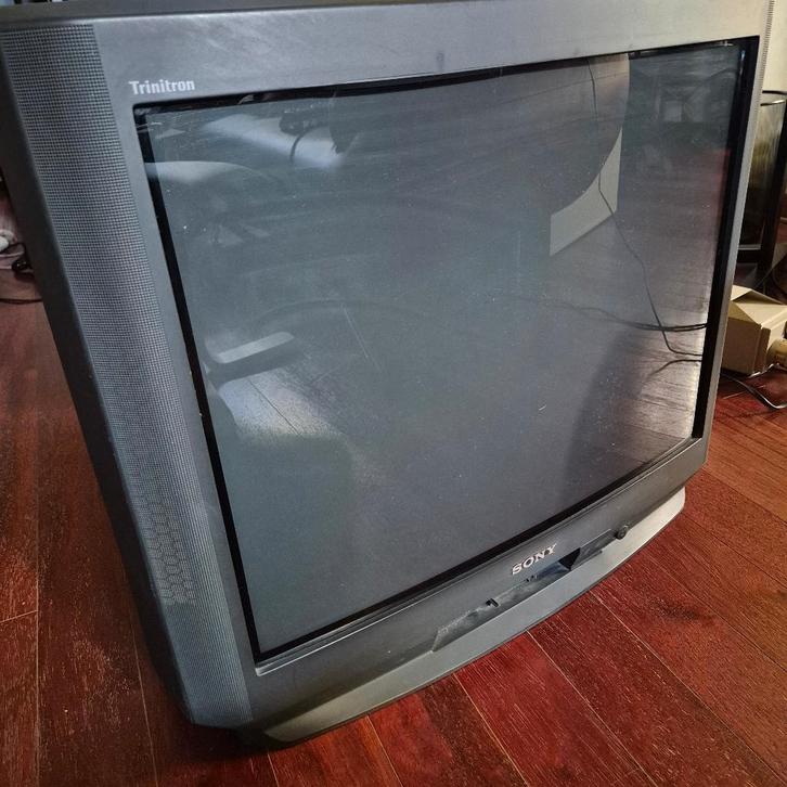 Sony trinitron, TV, Hi-fi & Vidéo, Télévisions, Utilisé, 80 à 100 cm, Sony, Enlèvement