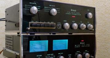 Mcintosh mc2505 + c26 versterker combo high end audio beschikbaar voor biedingen