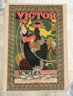 VICTOR Cycles | Art Nouveau Vintage Fiets Poster Affiche, Verzenden, Nieuw