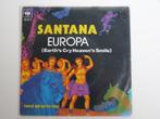 Santana Europa (Earth's Cry Heaven's Smile) 7" 1976, CD & DVD, Vinyles Singles, 7 pouces, Pop, Utilisé, Enlèvement ou Envoi