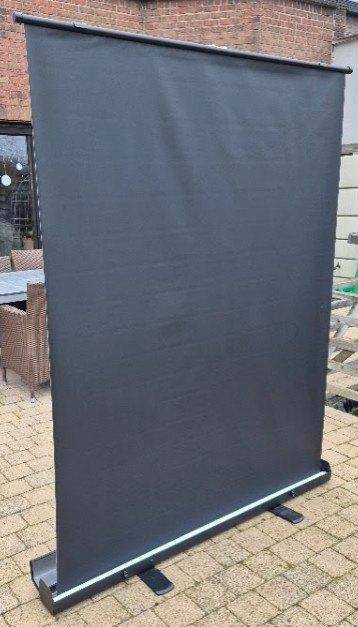 Rollup Screen Zwart 150x200cm, Audio, Tv en Foto, Fotografie | Fotostudio en Toebehoren, Zo goed als nieuw, Achtergrond, Ophalen