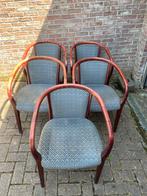 5 houten stoelen, Ophalen, Gebruikt