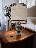vintage keramieke tafellamp / lampadaire in fat lava stijl, Huis en Inrichting, Lampen | Tafellampen, Ophalen of Verzenden