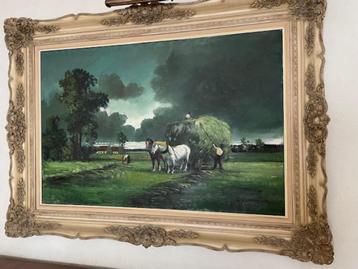Mooi klassiek schilderij beschikbaar voor biedingen