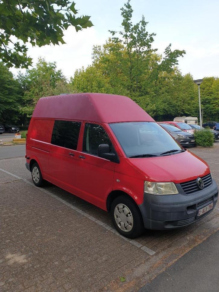 Volkswagen Transporter 2.5TDI L2H3 2009 *Mobilhome kenteken*, Caravans en Kamperen, Mobilhomes, Particulier, tot en met 2, Buscamper of Camperbus