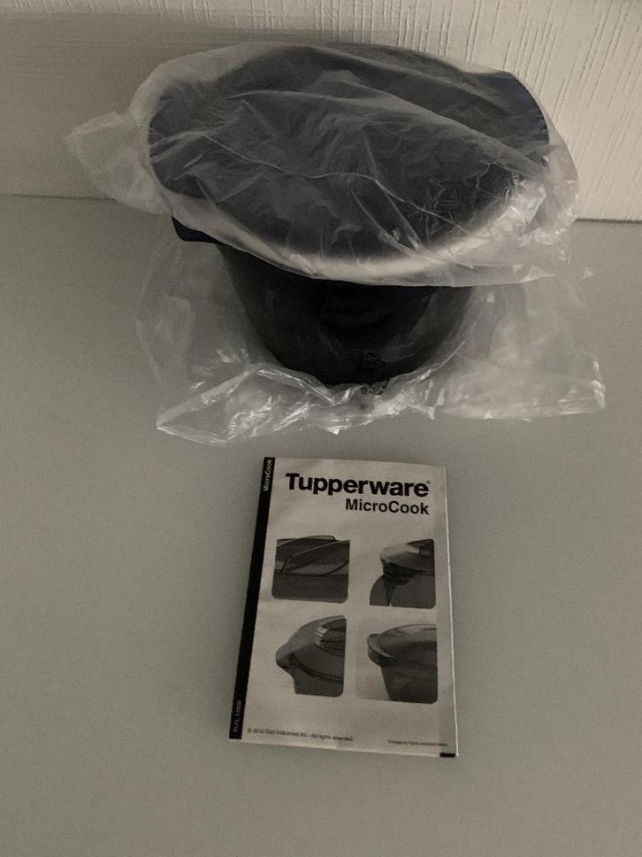 Tupperware MicroCook rond 2,25L, Huis en Inrichting, Keuken | Tupperware, Nieuw, Blauw, Ophalen of Verzenden