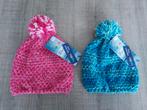 Nieuwe warme mutsen (2 stuks) met fleece 98-110, Neuf, Garçon ou Fille, 104 ou plus petit, Enlèvement ou Envoi