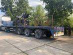 1995 Floor Flo-17-30H Oplegger met HIAB kraan, Auto's, Overige brandstoffen, Bedrijf, Aanhangers en Opleggers, Te koop