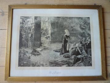 Gravure La Jacquerie (Georges-Antoine Rochegrosse)