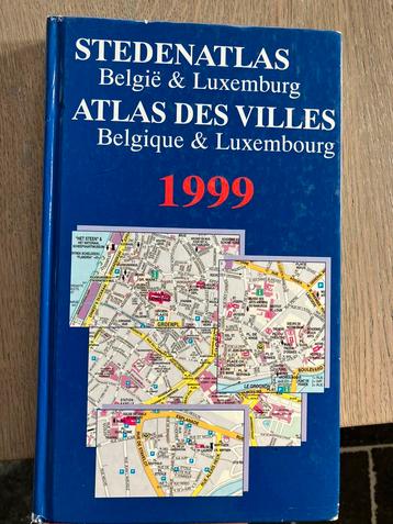 Steden atlas belgie luxenburg 1999 beschikbaar voor biedingen