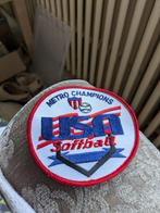 Softball USA badge, Ophalen of Verzenden, Zo goed als nieuw, Plaatje