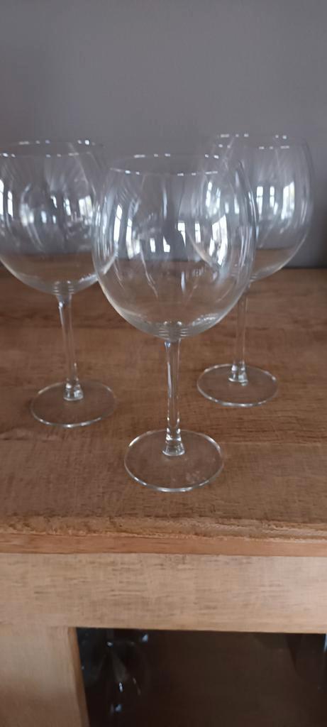 6 grands verres à boule de 22 cm, Maison & Meubles, Cuisine | Ustensiles de cuisine, Enlèvement