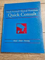Small Animal Clinical Nutrition - Quick consult, Enlèvement ou Envoi, Neuf, Enseignement supérieur