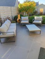 loungeset, Tuin en Terras, Ophalen, 5 zitplaatsen, Gebruikt, Aluminium