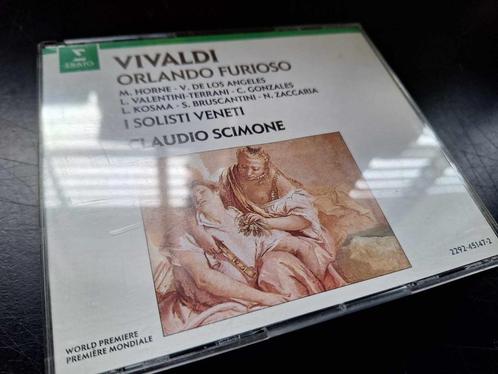 VIVALDI / SCIMONE - Orlando Furioso 3 x CD / ERATO, CD & DVD, CD | Classique, Utilisé, Chant, Baroque, Enlèvement ou Envoi