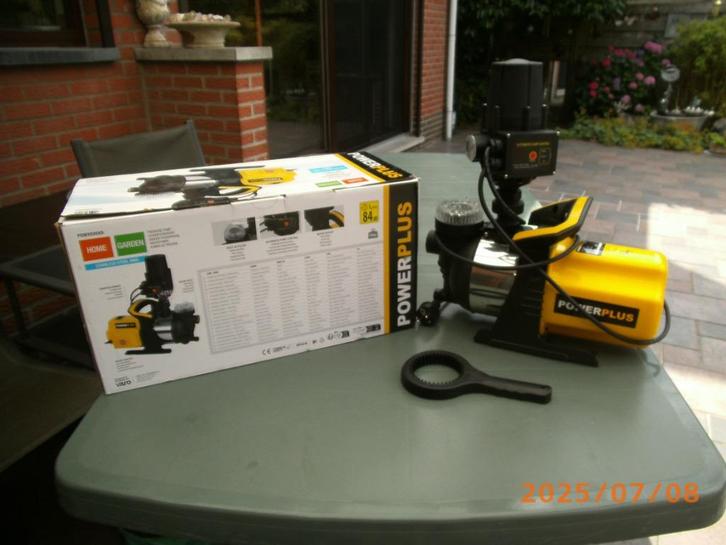 Hydrofoorpomp Powerplus RVS ring 1200 W, Tuin en Terras, Waterpompen, Nieuw, Elektrisch, Hydrofoorpomp, Ophalen