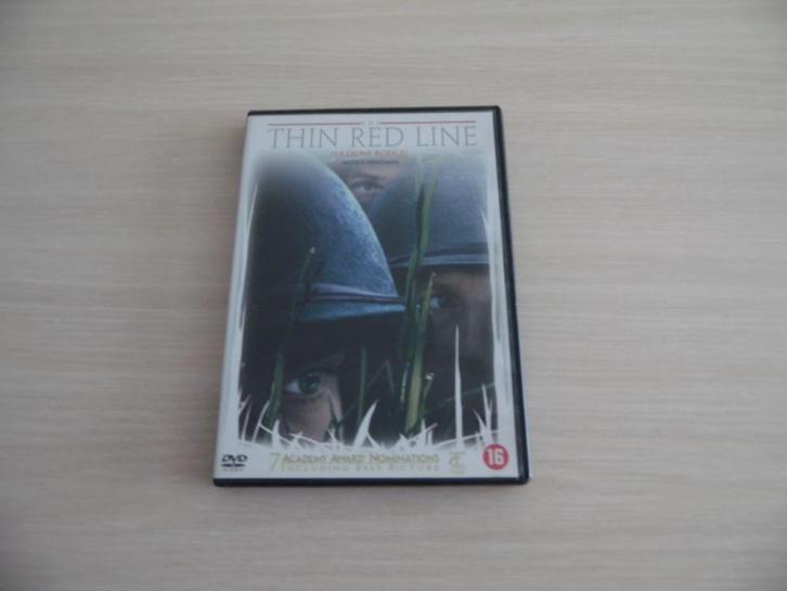 DE RODE LIJN, Cd's en Dvd's, Dvd's | Actie, Zo goed als nieuw, Oorlog, Vanaf 16 jaar, Ophalen of Verzenden