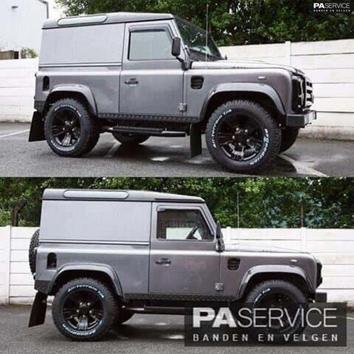 Nieuwe 18 inch Glossblack Hawke Land Rover Defender velgen, Auto-onderdelen, Banden en Velgen, Banden en Velgen, 18 inch, Terreinwagen