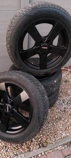 KIT HIVER POUR VW AUDI SEAT SKODA 5X112 PNEUS 205-55-16, Autos : Pièces & Accessoires, Pneus & Jantes, Enlèvement, Pneus hiver