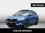 Ford Kuga 2.5i PHEV Aut. 178kW ST-Line X-NEW-STOCK-PANO FULL, Auto's, Zwart, 4 cilinders, Blauw, Plug-in hybride